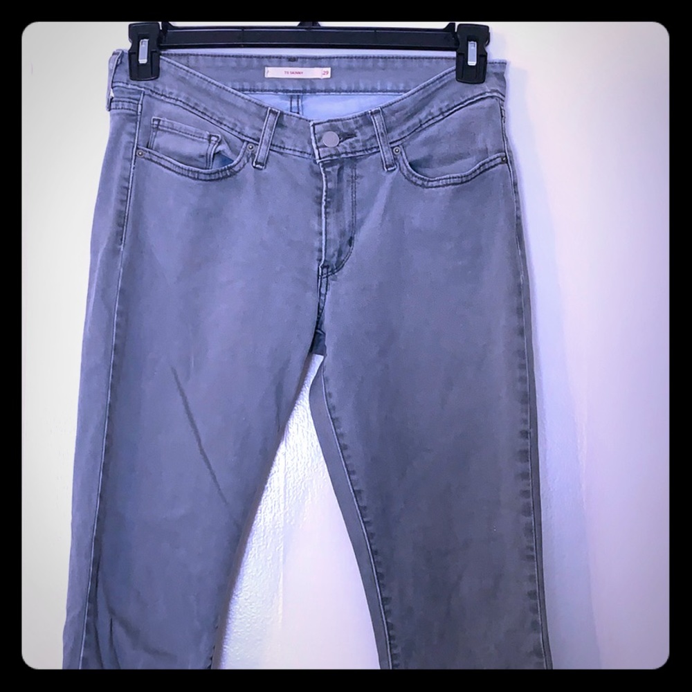 Levi’s Faded 711 Skinny Jeans